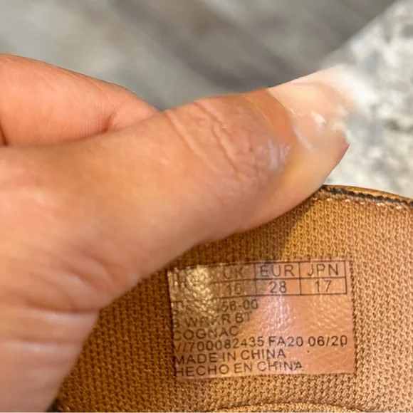 GAP l Kid’s Boot l COGNAC l Boy’s Size 11 - Picture 13 of 13